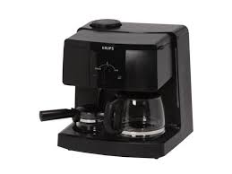 How to choose the right espresso machine or the coffee maker? Refurbished Krups Xp1500 Combination Coffee Espresso Machine Black Newegg Com