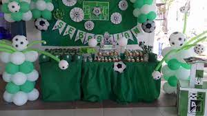 Los cafeteros ganan sin despeinarse en colombia. Decoracion De Fiesta Atletico Nacional Youtube