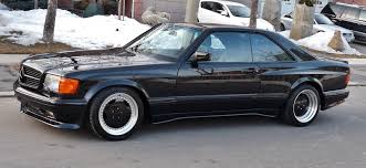 1990 Mercedes Benz 560sec Amg 6 0 Widebody Is Badass But Is It 100k Badass Carscoops Benz Mercedes Mercedes Benz