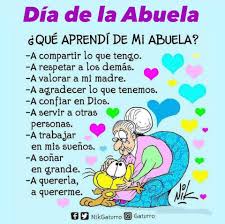 Que este día de las madres las abuelas sientan el cariño de sus hijos, pero también el de sus nietos. Gaturro 12 De Noviembre Dia De La Abuela Feliz Dia Facebook