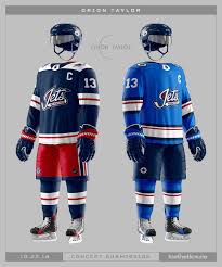 Blake wheeler winnipeg jets unsigned blue jersey skating 11 x 14 photo. Winnipeg Jets Concepts Icethetics Co