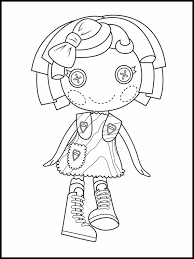Does your kid love lalaloopsy dolls? Lalaloopsy Free Printable Coloring Pages 21