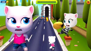 Talking Tom Gold Run Gameplay