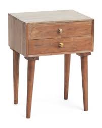 Made In India Acacia Wood Mid Century Side Table End Dated Glam T J Maxx Mid Century Side Table Acacia Wood Furniture Side Coffee Table