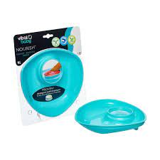 Vital Baby Power Suction Plate Blue Ocado
