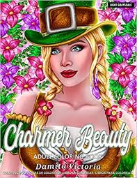Discover our 1,500+ free adult coloring pages to download in pdf or to print : Adult Coloring Book Charmer Beauty Portrait Coloring Book For Teen And Adult Featuring Fun Easy And Relaxing Coloring Pages For Adults Relaxation Victoria Damita 9798663650076 Amazon Com Books
