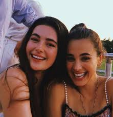  Millie Brady With Her Sister Caroline Brady Celebrities Infoseemedia