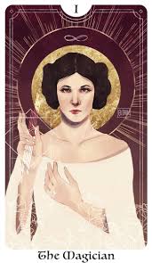Meaning in past, present and future positions Elithien On Twitter Star Wars Tarot Card The Magician 13 78 Complete Princessleia Tarot Hamillhimself