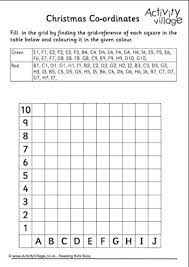 Kids get to practice graphing with a fun christmas theme using this worksheet. Coordinate Grid Pictures Christmas Free