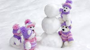 Wonderful desktop wallpapers (43 wallpapers). Snow Teddy Bear Free Background Desktop Images Wallpaper Cute Wallpaper Better