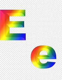 In fact, it's made up of red, green, yellow, blue and orange. Rainbow Light Letter Alphabet Letter Case Lettering Alphabet Song English Alphabet Lighting Letter Alphabet E Png Pngwing
