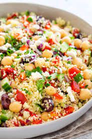 Medium moroccan couscous yields how much per dry cup. Mediterranean Couscous Salad Jessica Gavin