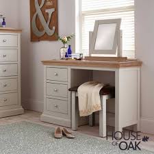 When moving a new dressing table in to your bedroom, set it out with as much natural light as possible. Porto Painted Dressing Table With Mirror And Stool House Of Oak