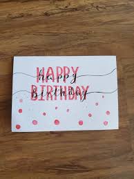 Creative Homemade Birthday Cards For Dad From Daughter Handlettered Happy Birthday Card Handlettered Handmade Watercolor Happybirthday In 2020 Grandma Birthday Card Happy Birthday Cards Diy Birthday Cards For Friends