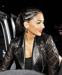 Nicole Scherzinger Braided Updo Black Hair Updo Hairstyles Nicole Scherzinger Nicole Scherzinger Style