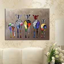Maybe you would like to learn more about one of these? Diy Oil Painting Canvas Large Size Colorful Zebra Printing Home Decor For Living Room Office Decoration Wall Art 12483 Nordic Wall Decor