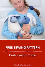 Maybe you would like to learn more about one of these? Sew Cuddly Toy Sew A Cuddly Toy With This Free Pattern For A Plush Sheep Available In Two Sizes Bernina Blog