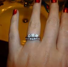 Show Me Your Three Stone Rings Three Stone Engagement Rings Cool Wedding Rings Wedding Rings Engagement