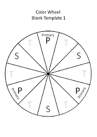 Check spelling or type a new query. Blank Color Wheel Template Printable Pdf Download