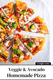 California Veggie Avocado Pizza A Couple Cooks Recipe In 2021 Vegetarian Recipes For Beginners Vegetarian Recipes Easy Vegetarian Recipes