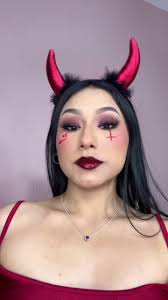 Tutorial maquillaje de diablita❣️😈