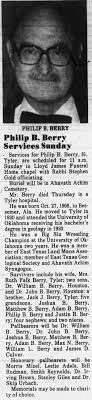 Philip B. Berry (1908-1990)