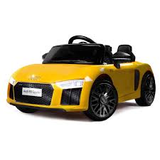 Yellow racing toy car lamborghini miura sport vehicle automobile. Yellow 12v Audi Electric Kids Ride On Car Rovo Kids Mytopia