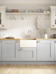 This Hand Painted Wooden Shaker Door From The Laura Ashley Kitchen Collection Perfectly Fuses Cou Country Kitchen Designs Kitchen Interior Kitchen Design Small