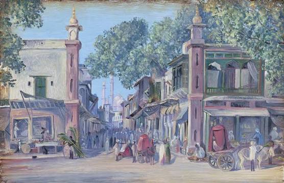 File:Marianne North (1830-1890) - The Street of Blood, Delhi - MNS98 - Royal Botanic Gardens, Kew, Library, Art ^ Archives.jpg - Wikipedia