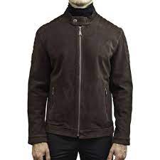 Rufino In Cocoa Lambskin Jacket Jackets Jacket Shop