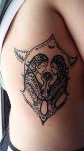 The First One Gemini Tattoo In Vintage Style Gemini Tattoo Tattooart Gemini Tattoo Tattoos Body Art Tattoos