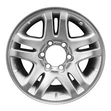Show items 7.5 silver wheel center cap with embedded toyota logo by replikaz®. Toyota Sequoia 2003 17 Oem Wheel Rim