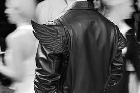 Something Like Angel S Wings Leather Jacket Men Leather Jacket Jackets