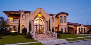 Front Exterior Lavish Mediterranean Masterpiece In Frisco Texas Mansions Mediterranean Style Homes Luxury Homes