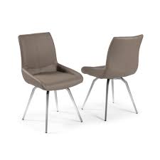 Create a dining room that lives outdoors with the dune taupe dining collection. Taupe Swivel Dining Chairs Set Of 2 Dining Chairs Grosvenor Furniture