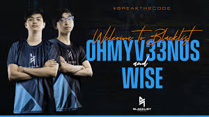 The most popular matches of the blacklist international and the tournaments in which they participated. Blacklist International Add Former Onic Duo Ohmyv33nus Wise Mpl Ph