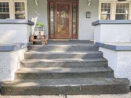 Mix the concrete and bring it to the site in wheelbarrow loads. 13 Fascinating Concrete Front Steps Makeover Ideas For Curb Appeal Booster Jimenezphoto