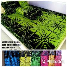 180 x 200 (kasur busa). Sprei Batik Hitam Manis Sprei Batik Pekalongan Sprei Batik Murah Shopee Indonesia