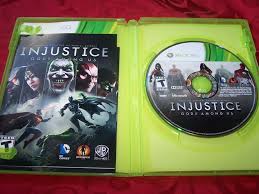 Injustice Gods Among Us Xbox 360 2013 Complete Disc Is Mint Xbox Injustice Retro Gaming