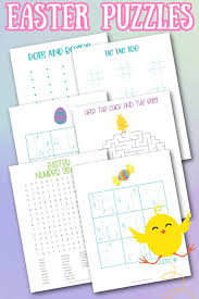 Help your child learn about shapes with our downloadable tangram puzzles. Free Printable Easter Puzzles For Kids Made With Happy