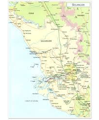 Hailed as the gateway to malaysia, the state is home to the kuala lumpur international airport (klia). Map State Of Selangor Malaysia Wonderful Malaysia