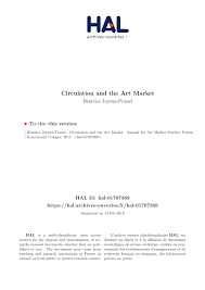 Maybe you would like to learn more about one of these? Pdf Circulation And The Art Market