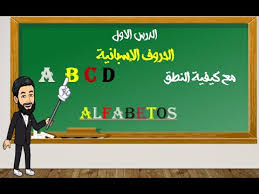تعلم اللغة الاسبانية من الصفر الدرس الاول الحروف وكيفية نطقها Youtube