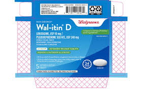 Wal Itin D 24 Hour Tablet Extended Release Walgreen Company