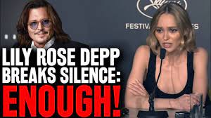 ENOUGH! Lily Rose Depp BREAKS SILENCE over Dad Johnny Depp & DEFENDS The  Idol - YouTube