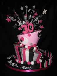 30th Birthday Cakes For Ladies Images Amy S 30th By Designer Cakes By Effie Via Flickr Birthday Cakes For Women 30 Birthday Cake 30th Birthday Cake For Women