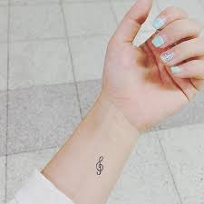 People use different music tattoos to show their knowledge or understanding of the history and development of different the most popular place for the tattoos, especially with ladies, is the wrist. Wanderer On Instagram Music Tattoo On My Wrist Music Tattoo On My Wrist Instagram Music Musictatt In 2020 Cute Tattoos On Wrist Small Tattoos Music Tattoos