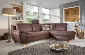 Das attraktive sofa s225 / l225 ohio aus dem hause ponsel gefällt mit seinen dekorativen ziernähten und dem edlen bezug. Ponsel Livingston Ecksofa Braun Mobel Letz Ihr Online Shop