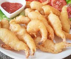Resep membuat udang goreng tepung tempura bahan dan bumbu : Dunia Makanan Resepi Udang Tempura Rangup