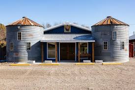 See Inside A One Of A Kind Home Made From Grain Bins Silo House Grain Bin House Building A House
